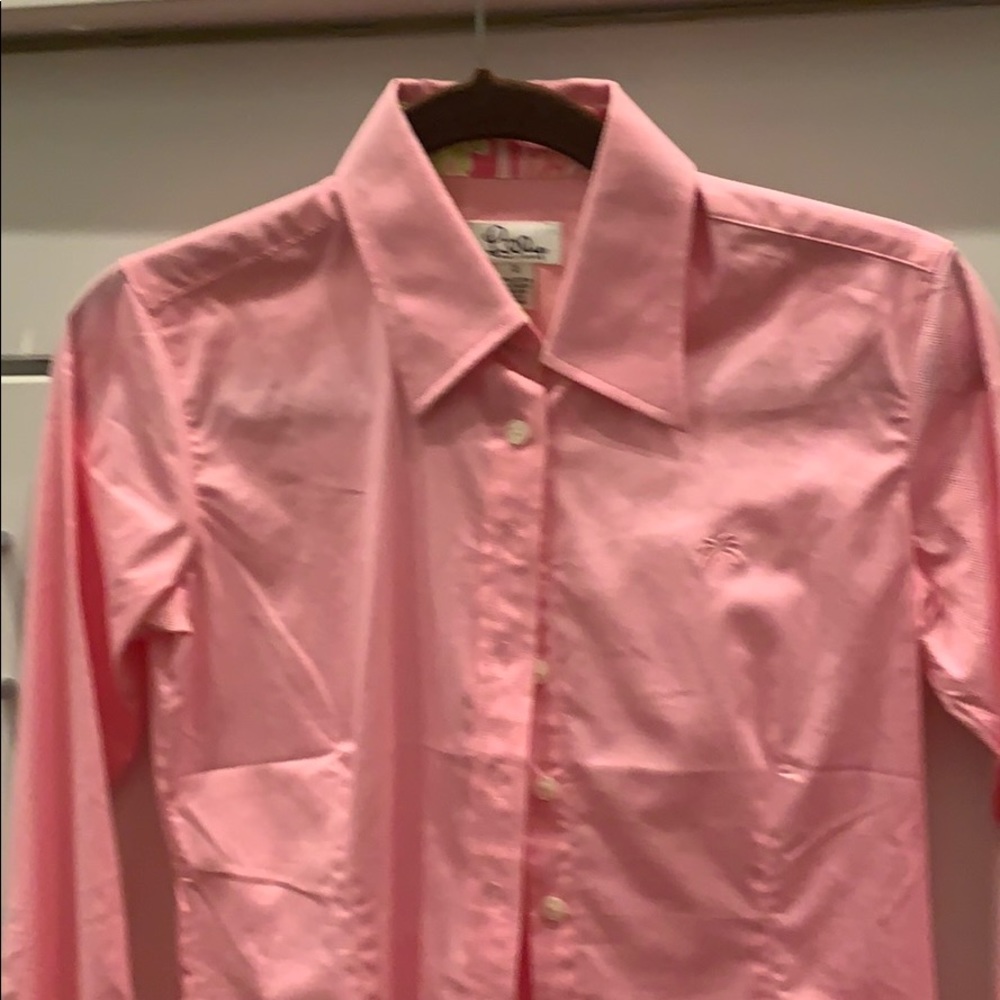 Lily Pulitzer Cotton long sleeve button down